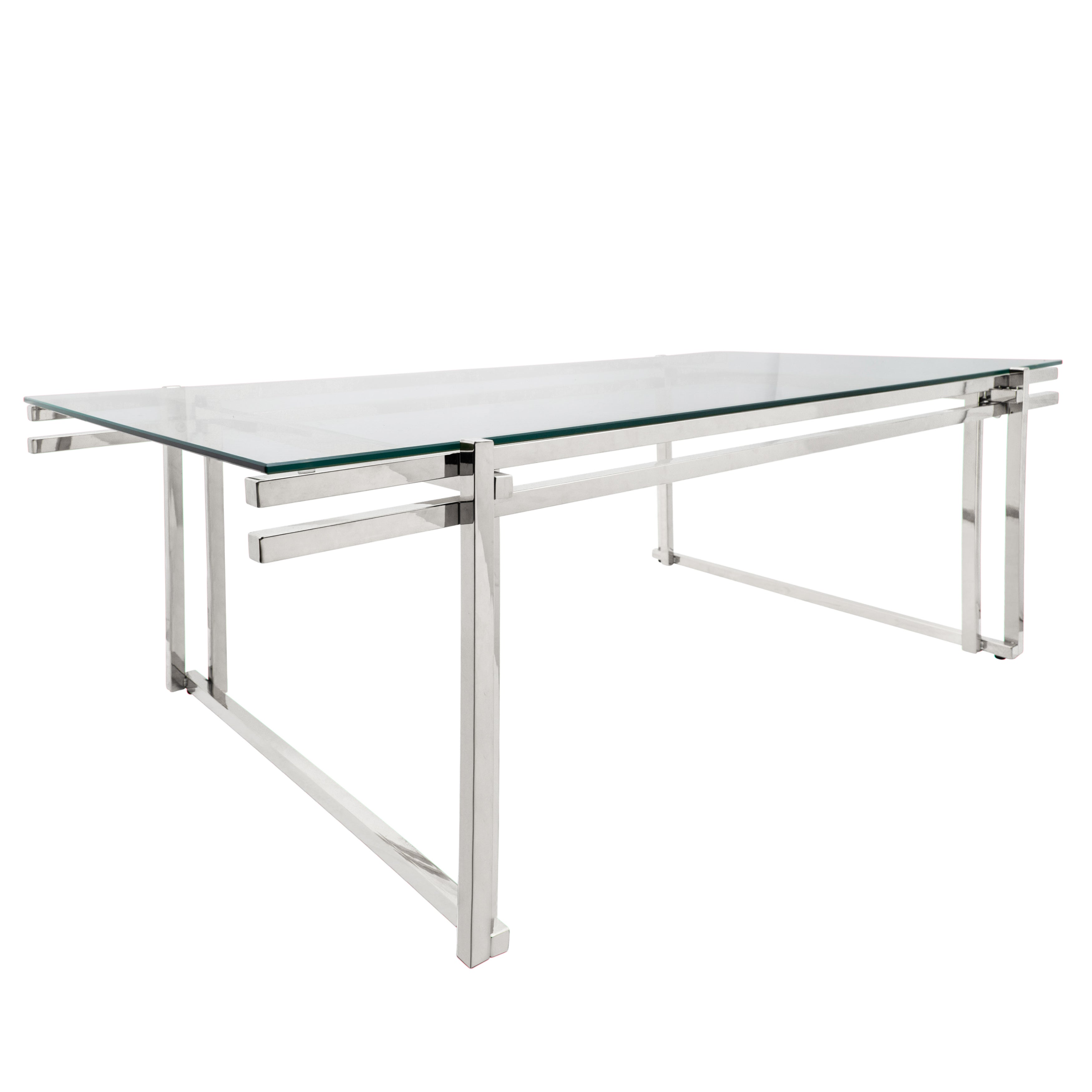 Radiant Alloy 55" Coffee Table