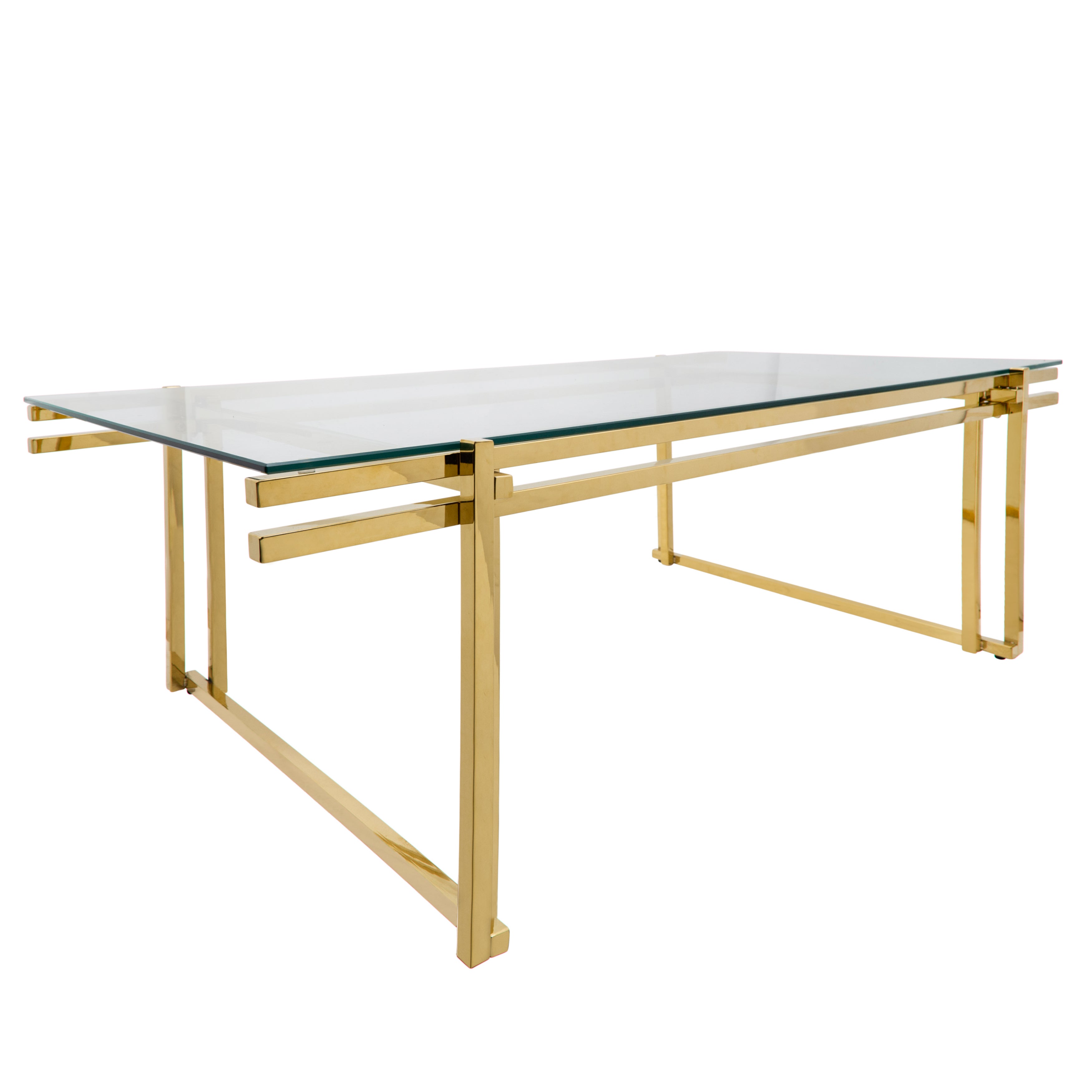 Radiant Alloy 55" Coffee Table