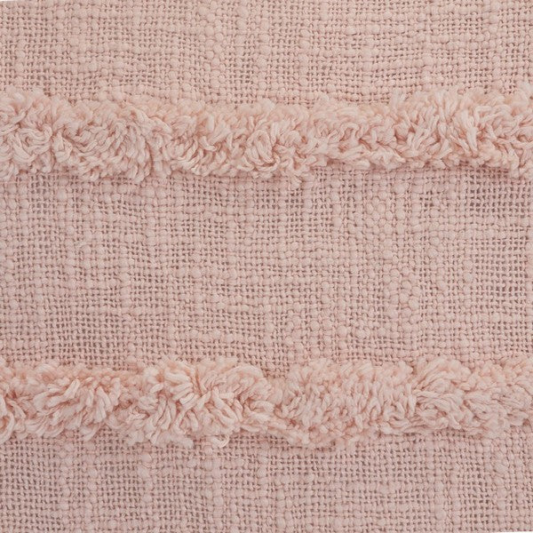 Pearl Blush Ruffle Pillow