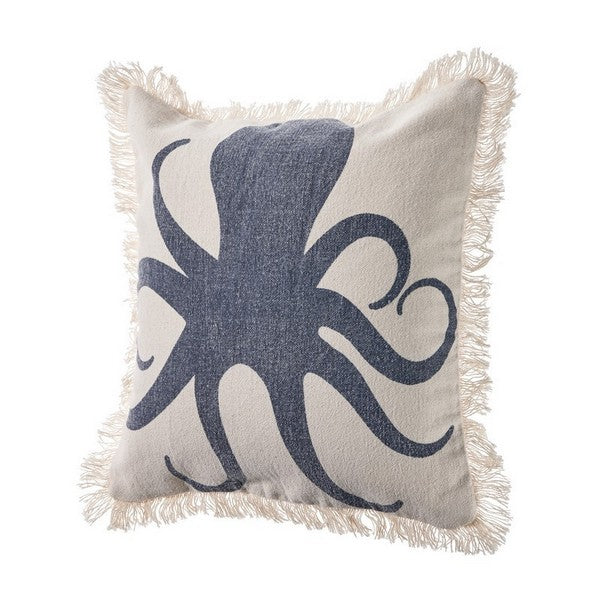 Tentacle Treasure Vintage Pillow