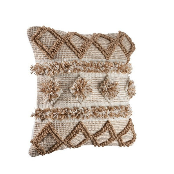 Autumn Fringe Cozy Pillow