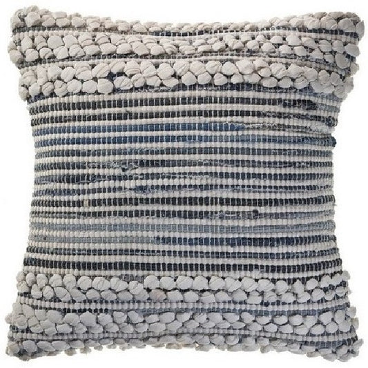 Coastal Chic 20 x 20 Textured Stripe Pillow