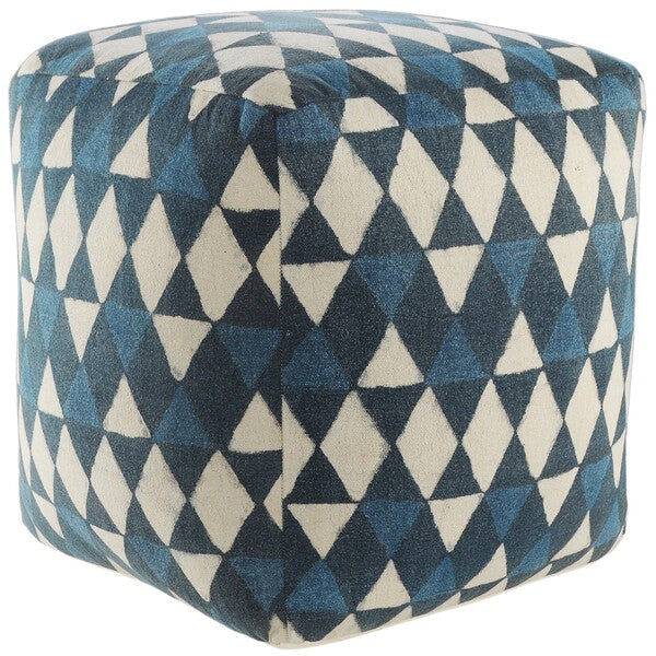 Midnight Diamond 20 x 20 x 20 Pouf