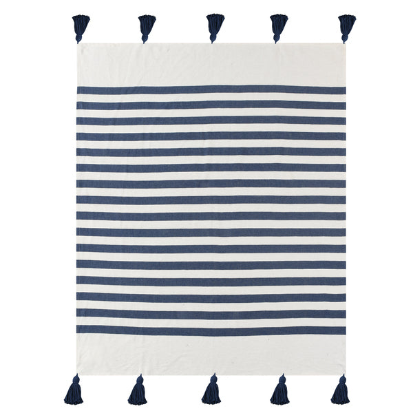 Naval Coast Throw Blanket