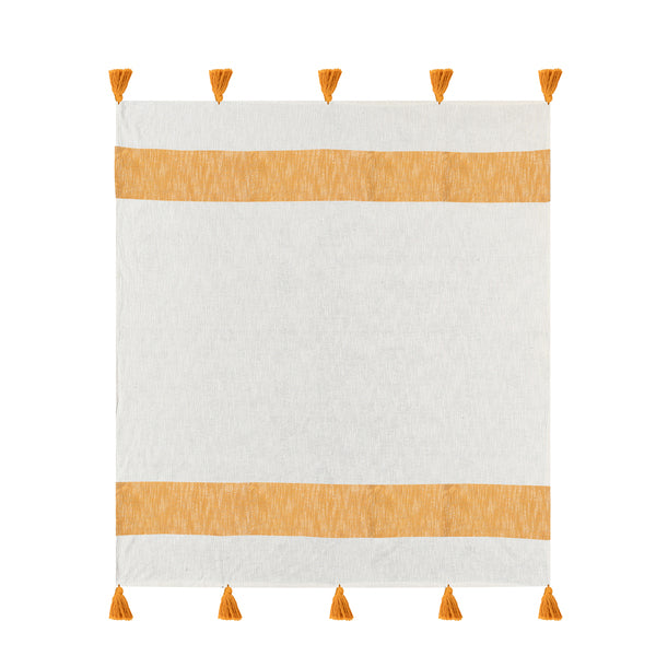 Golden Honeyed Throw Blanket