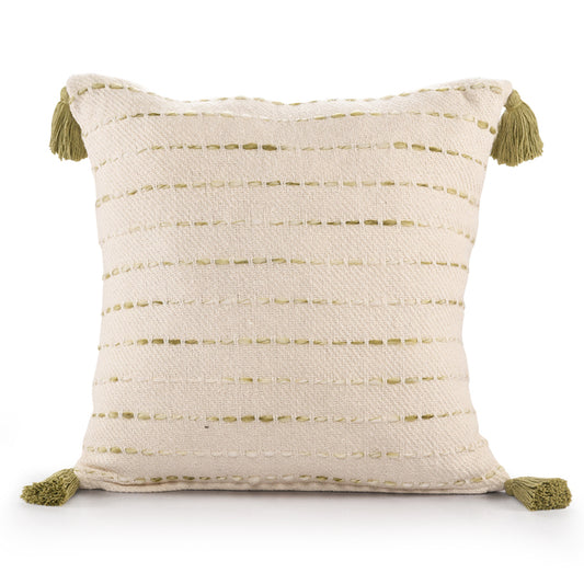 Boho Bliss 20 x 20 Tassel Trim Pillow