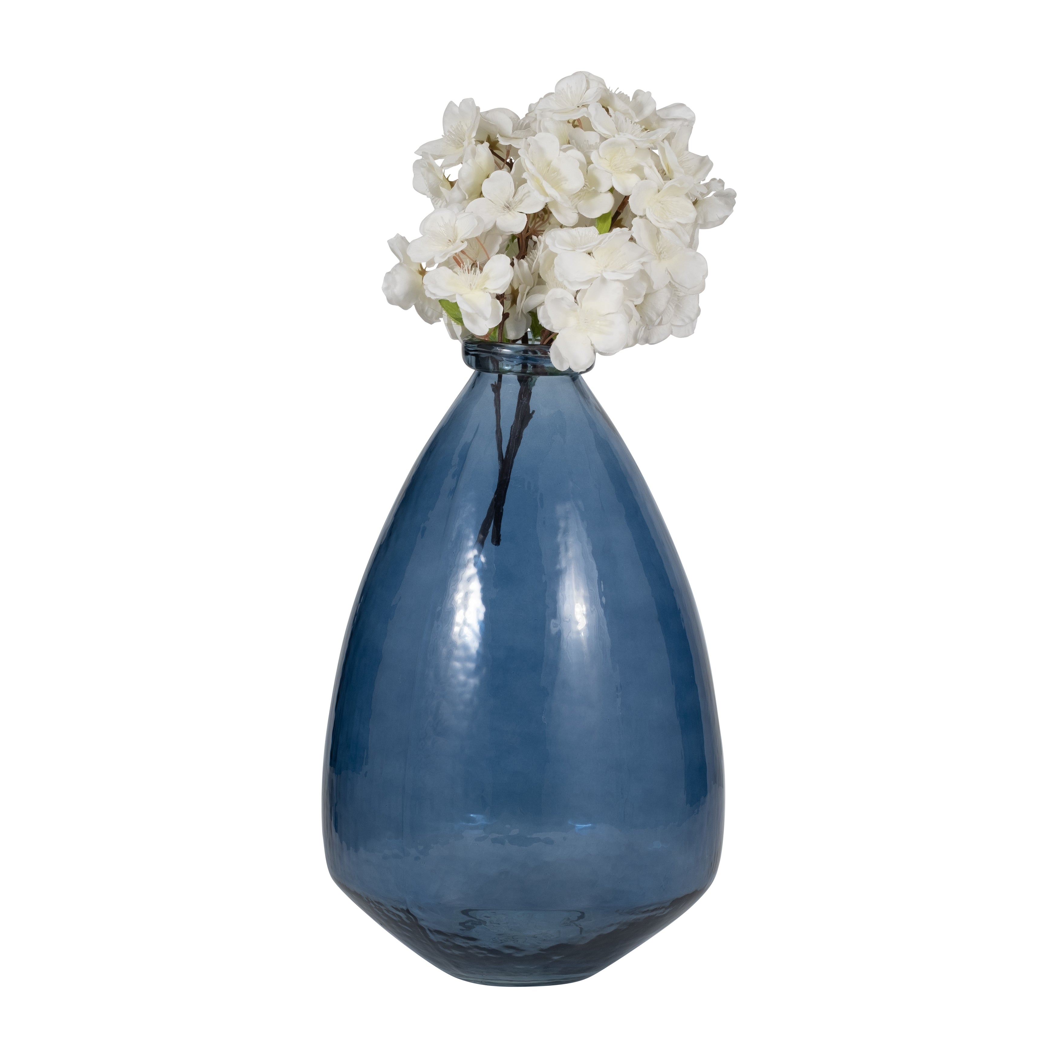 Deep Sea 15" Glass Vase