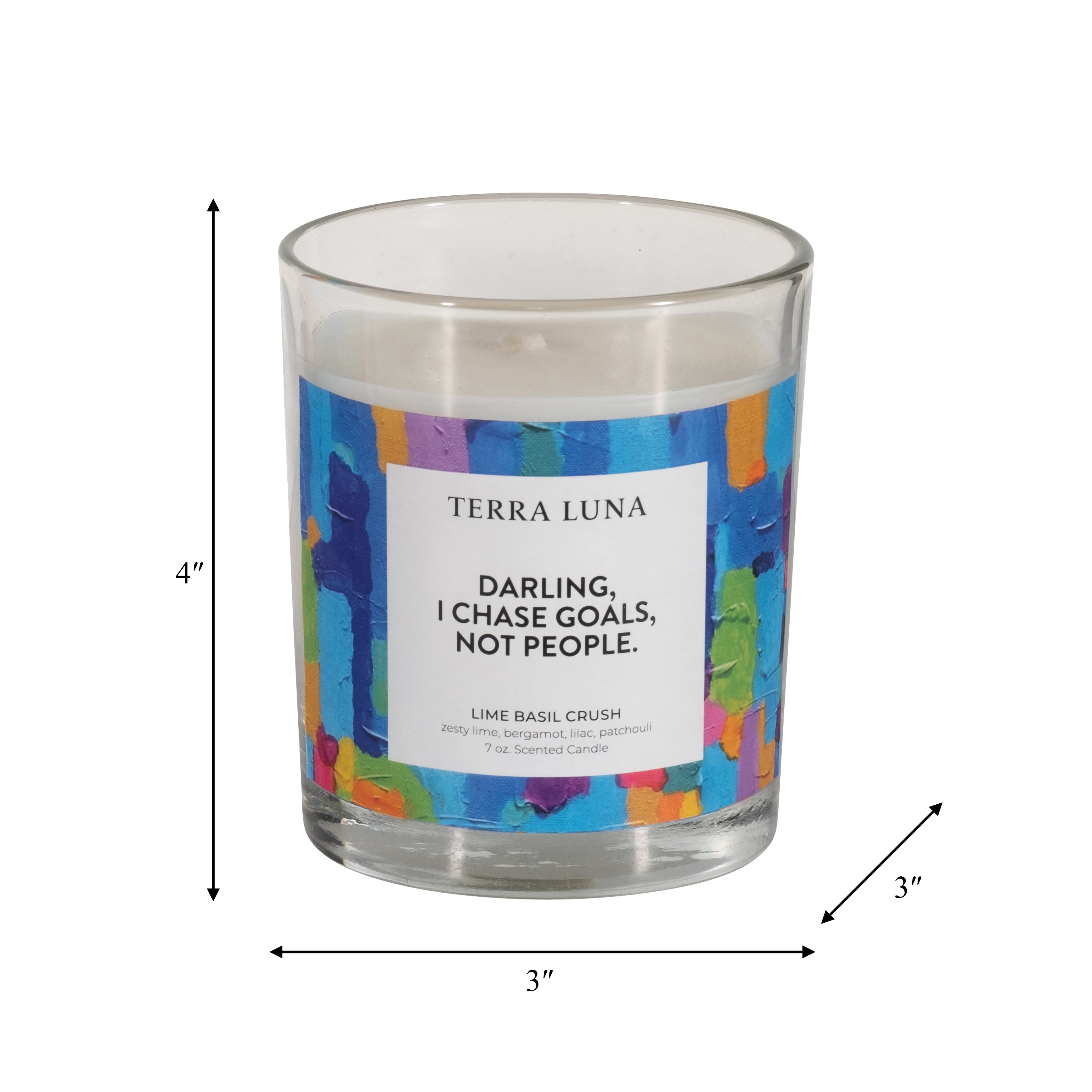 I Chase Goals: Boxed Candle (4oz)