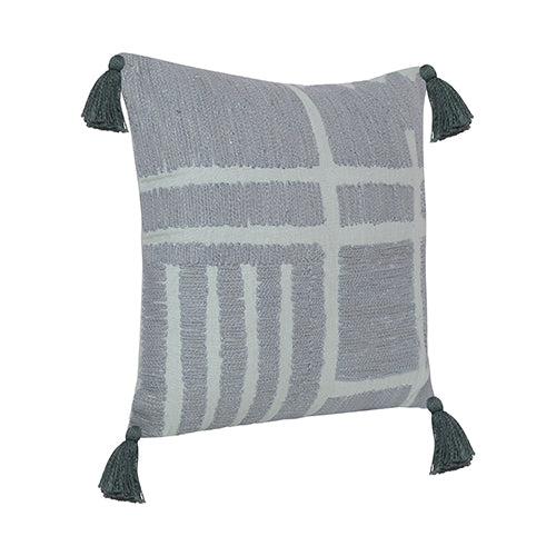 Urban Chic Geometric  20 x 20 Tassel Pillow