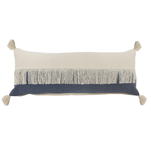 Maverick Midnight Fringe Pillow