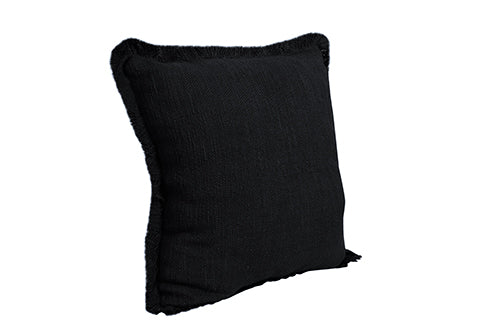 Jet Black 20 x 20 Pillow