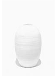 White Tall 22.5" Vase